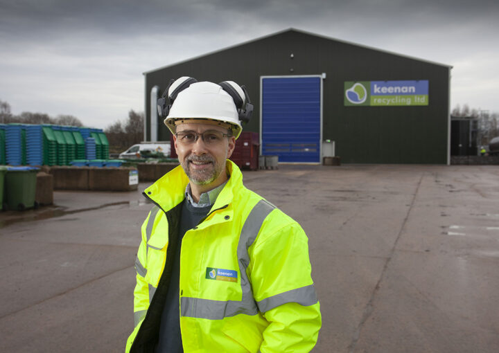 Gregor Keenan, Operations Director at Keenan Recycling