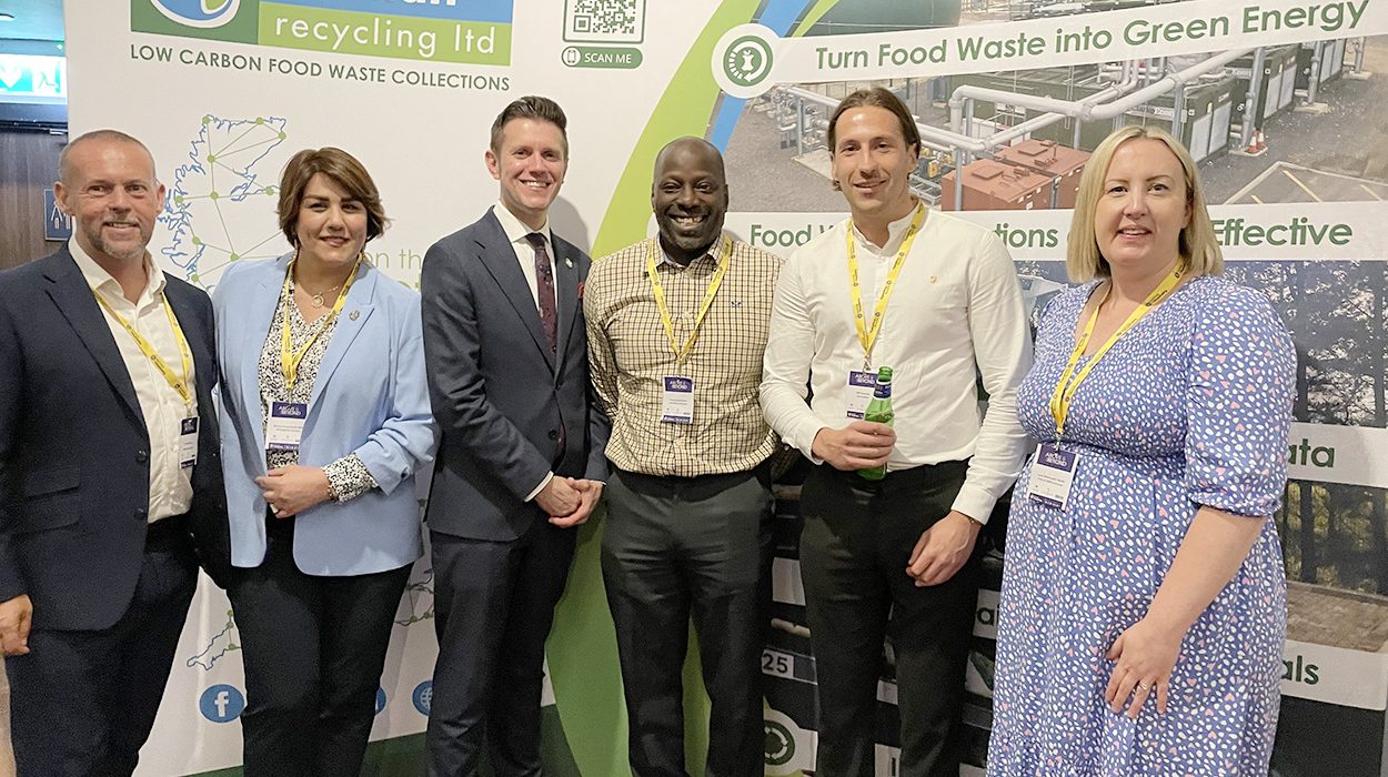 Wales top hospitality operators with Grant Keenan from Keenan Recycling