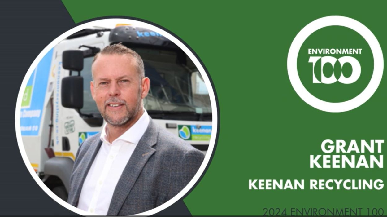 Grant Keenan, MD of Keenan Recycling -Environment 100 Award