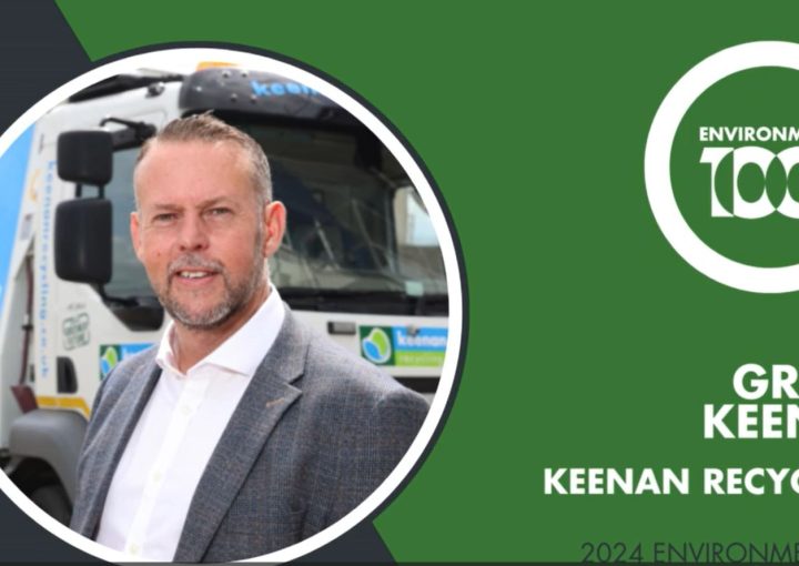 Grant Keenan, MD of Keenan Recycling -Environment 100 Award