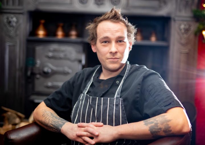 Chef at Station Inn pub hospitality restaurant