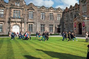 University of St Andrews in Scotland education team with Keenan Recycling - UK's No.1 food waste collection company
