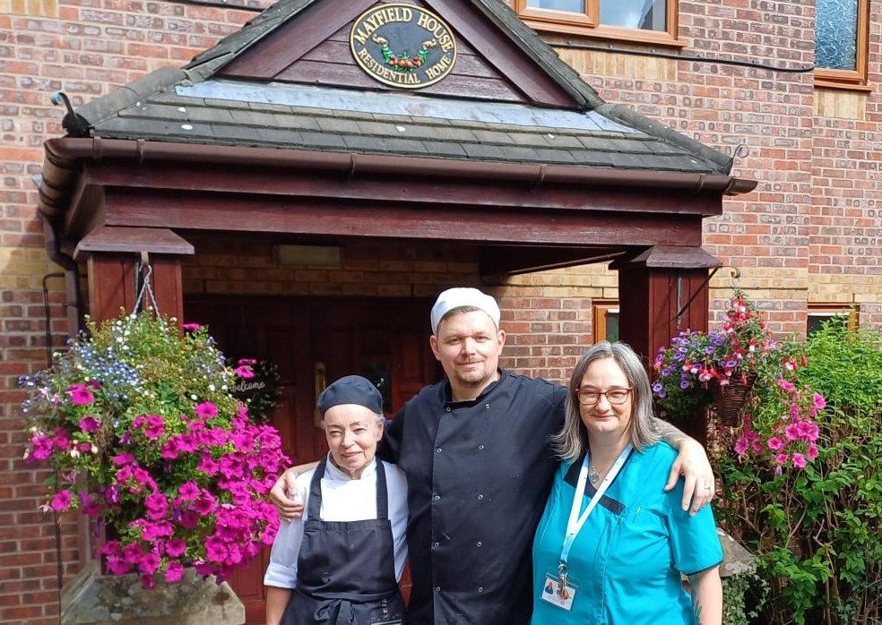 Mayfield House Care Home's partnership with Keenan Recycling to divert food waste from landfill