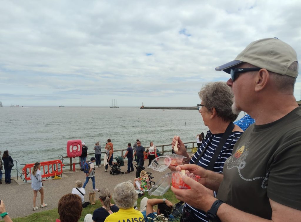 Keenan Recycling at Tall Ships Aberdeen 2025, helping keep the event clean and green with expert food waste collection and composting services.