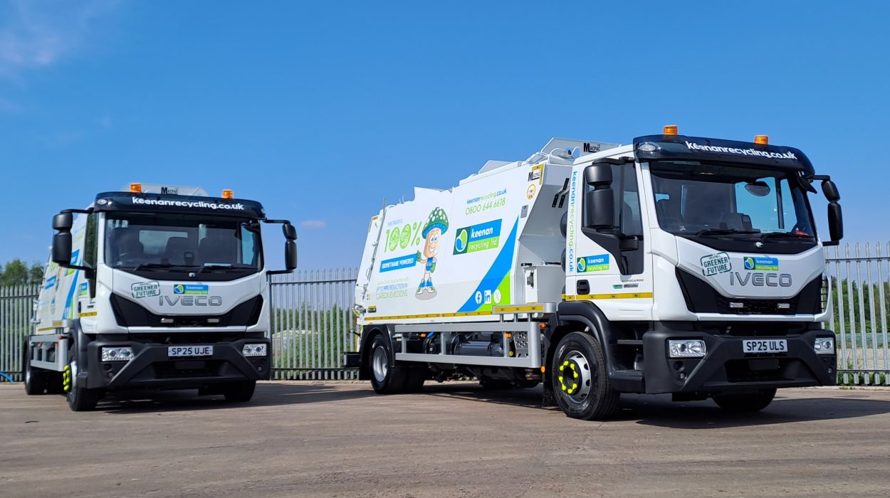 Keenan Recycling dramatically reduces emissions with 10 IVECO Eurocargo CNG food waste collections