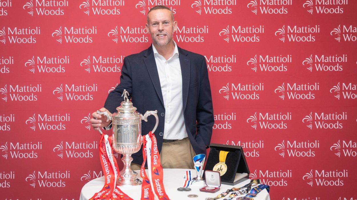 MD of Keenan Recycling. Grant Keenan at the Profile-ABZ: Championship Mindset, from business building to trophy winning event hosted by Mattioli Woods