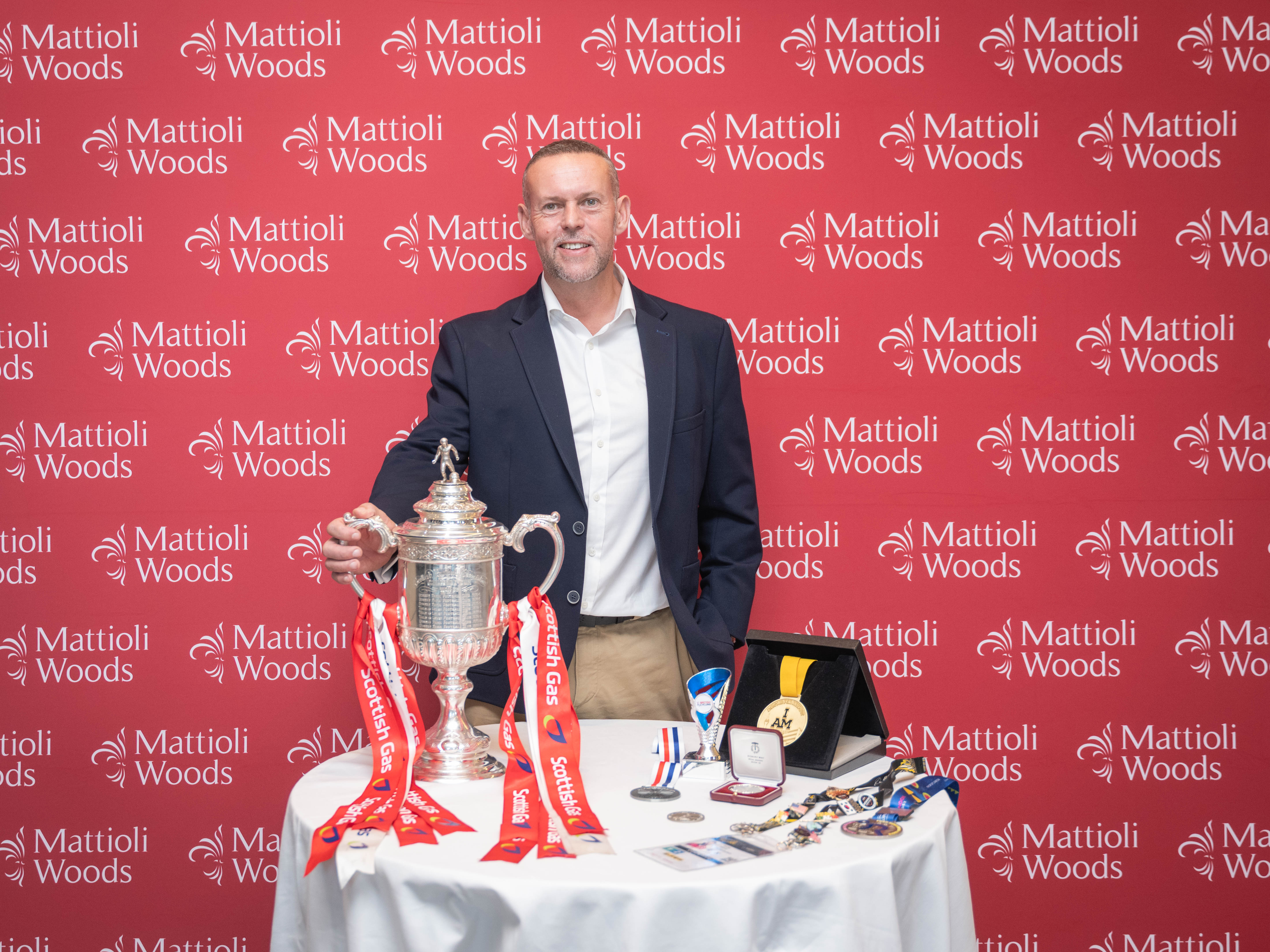 MD of Keenan Recycling. Grant Keenan at the Profile-ABZ: Championship Mindset, from business building to trophy winning event hosted by Mattioli Woods