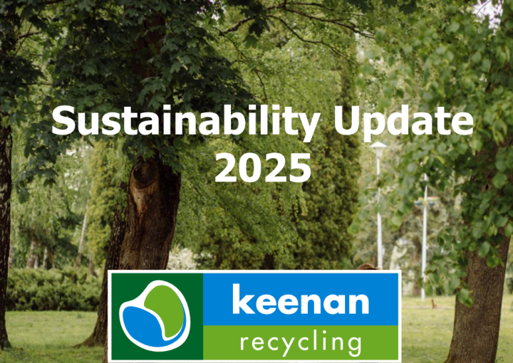 Keenan food waste recycling - Sustainability-update 2025