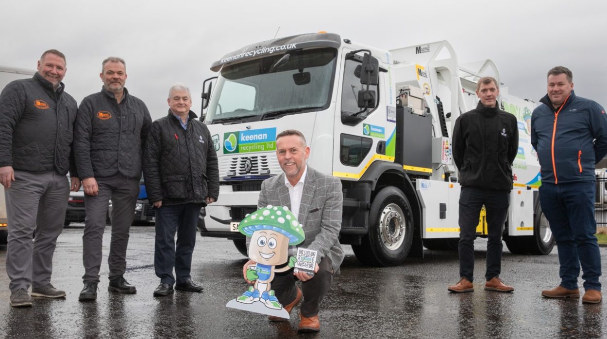 UK’s first OEM electric food waste trucks launches as Keenan Recycling drives fleet decarbonisation