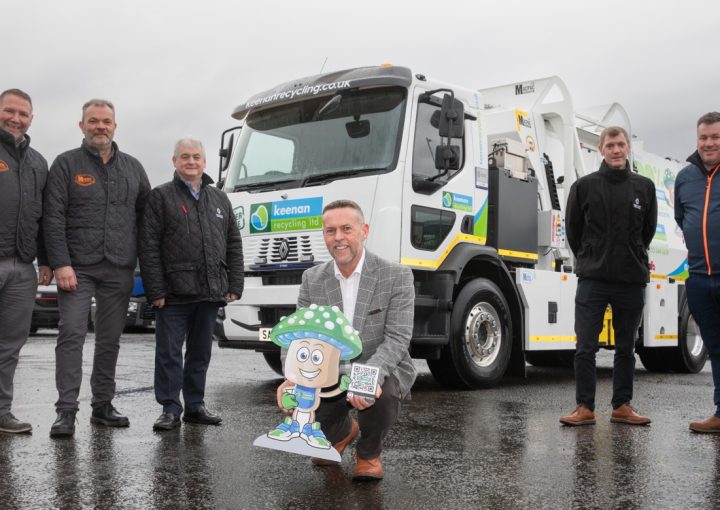 UK’s first OEM electric food waste trucks launches as Keenan Recycling drives fleet decarbonisation