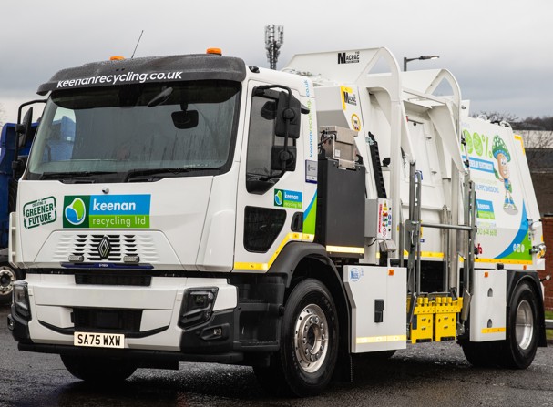 UK’s first OEM electric food waste trucks launches as Keenan Recycling drives fleet decarbonisation